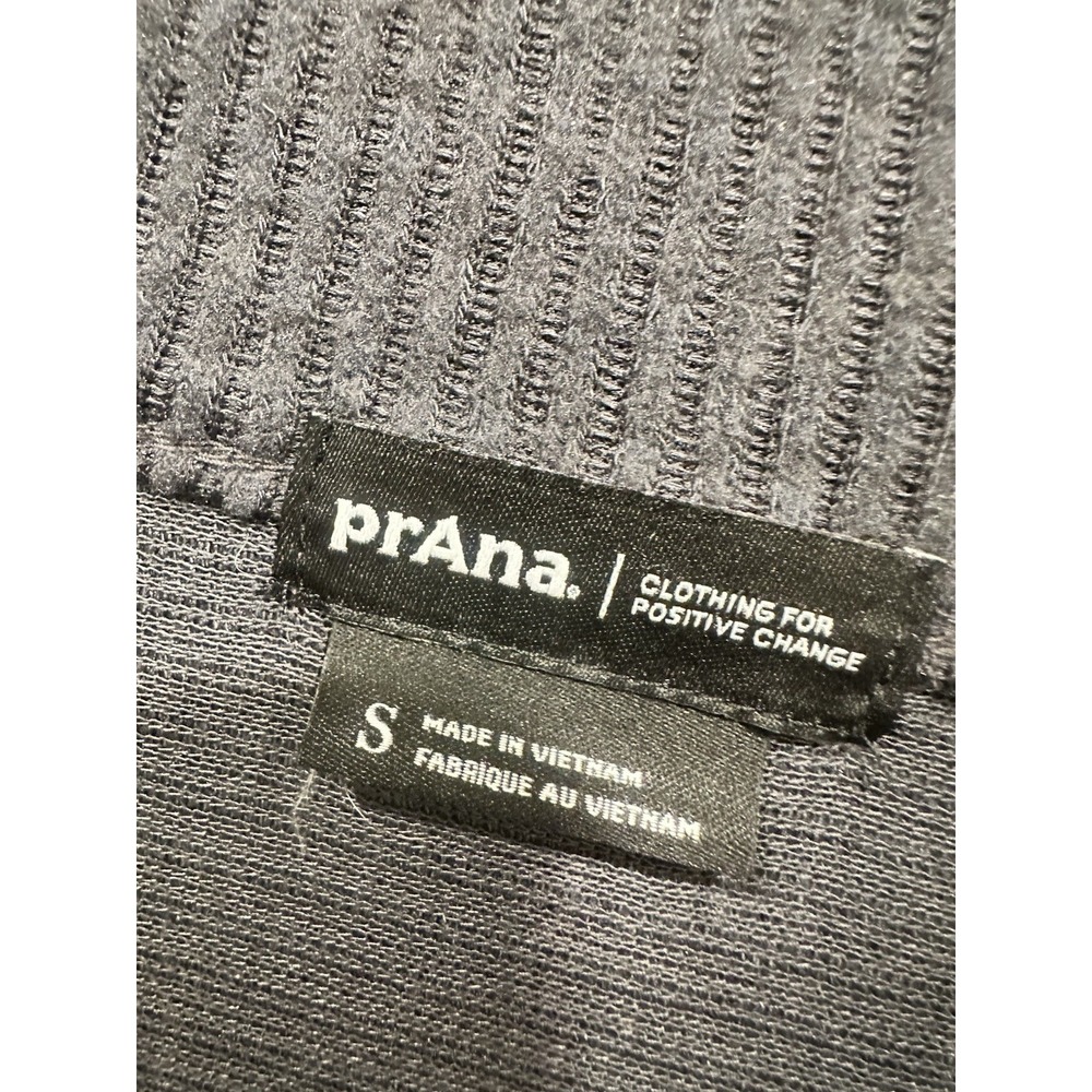prAna Olivia Long Sleeve cropped sweater Gray Small - Picture 2 of 4